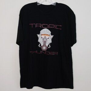 Tropic Thunder Viper Skull Graphic T Shirt